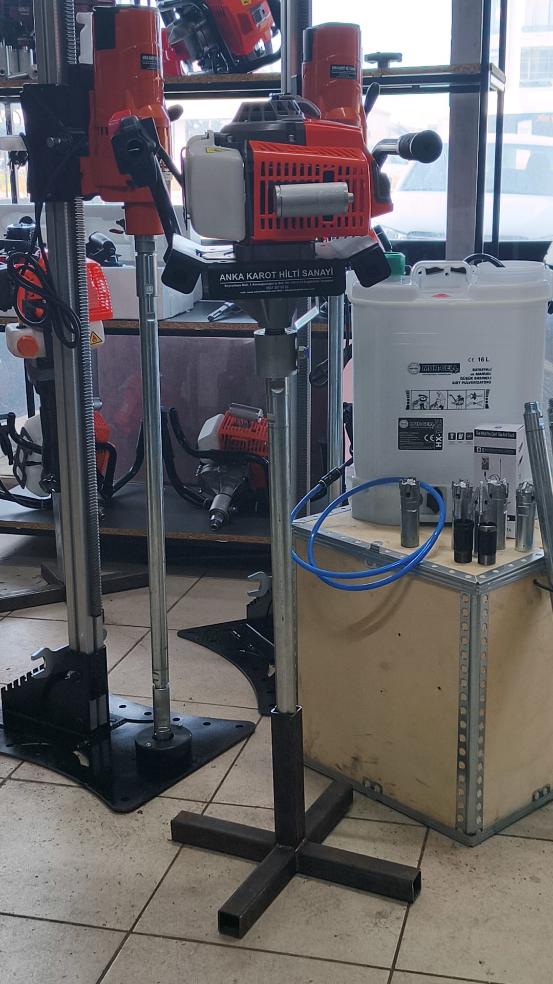 5,5 Redüktörlü El Karot Makinesi